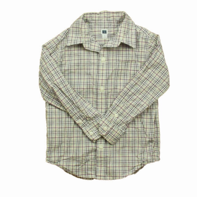 Janie and Jack Boys Purple | Navy Plaid Button Down Long Sleeve graphic tees for boys, polo shirts boys