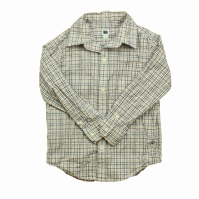 Janie and Jack Boys Purple | Navy Plaid Button Down Long Sleeve graphic tees for boys, polo shirts boys