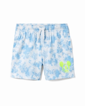 Janie and Jack Disney Mickey Mouse Tie Dye Short boys athletic shorts, cargo shorts boys