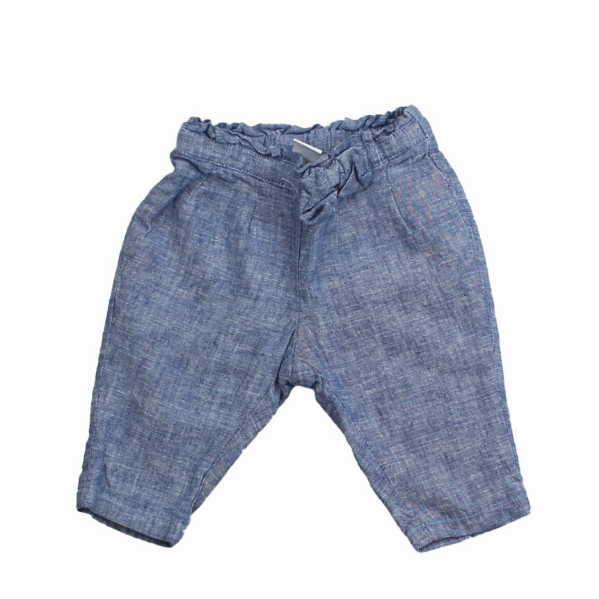 Janie and Jack Girls Blue | Chambray Pants boys jogger pants, school uniform pants boys