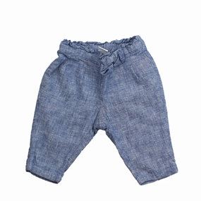 Janie and Jack Girls Blue | Chambray Pants boys jogger pants, school uniform pants boys