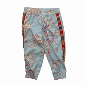 Janie and Jack Girls Blue | White | Red Floral Pants boys jogger pants, school uniform pants boys
