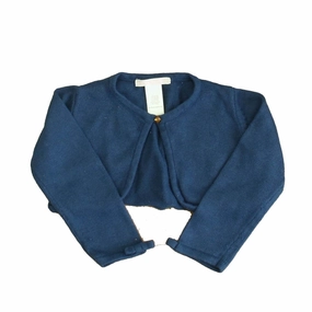 Janie and Jack Girls Blue Cardigan girls knit pullovers, cardigan sweaters girls