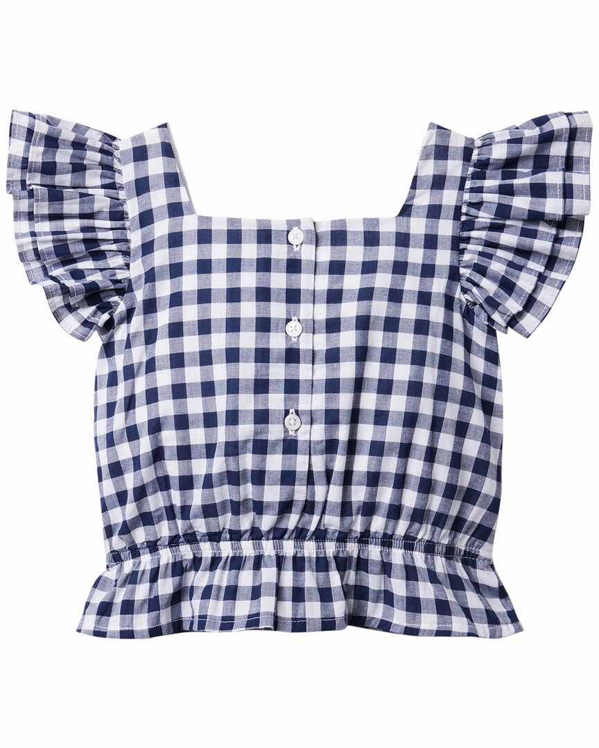 Janie and Jack Girls Gingham top Girls Tunic Top