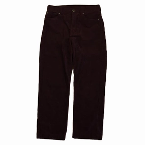 Janie and Jack Girls Maroon Corduroy Pants boys jogger pants, school uniform pants boys