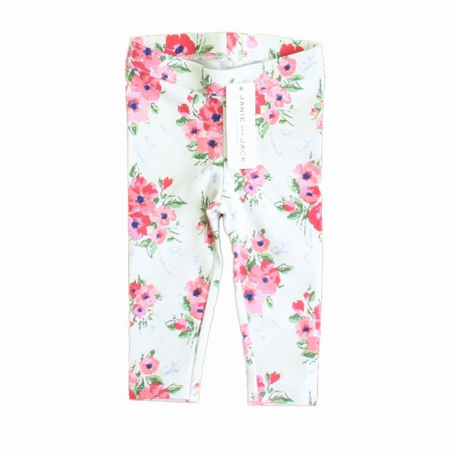 Janie and Jack Girls Pink Floral Leggings boys jogger pants, school uniform pants boys