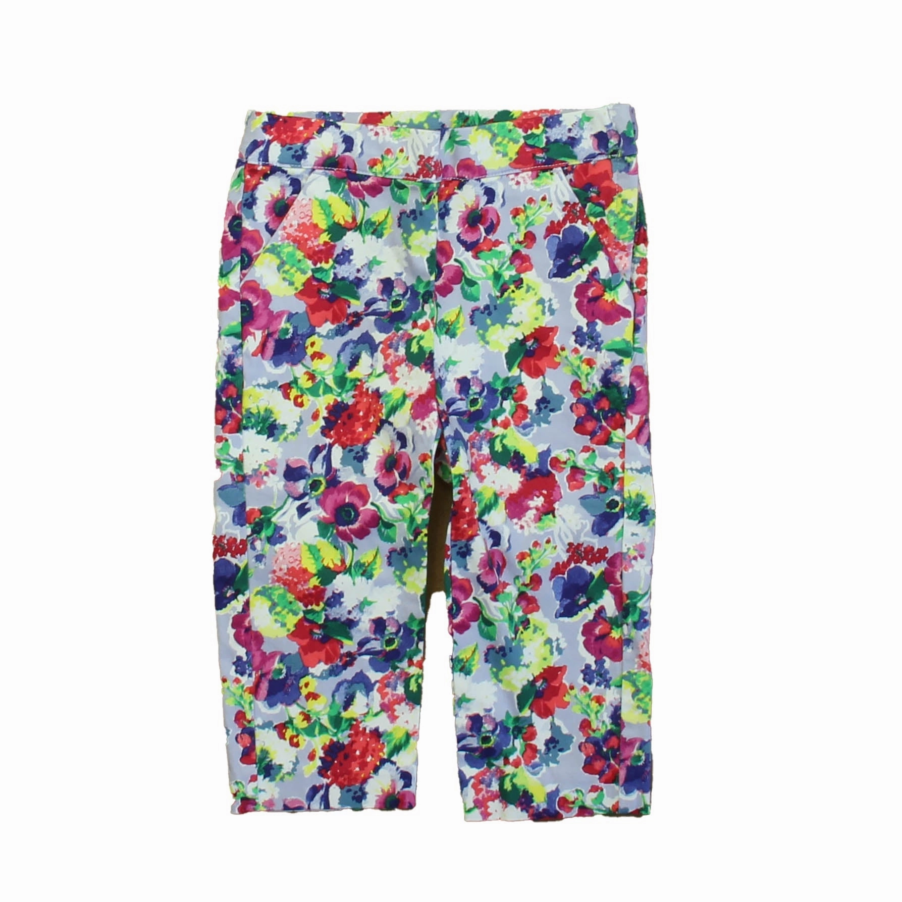 Janie and Jack Girls Purple | Flower Pants boys jogger pants, school uniform pants boys