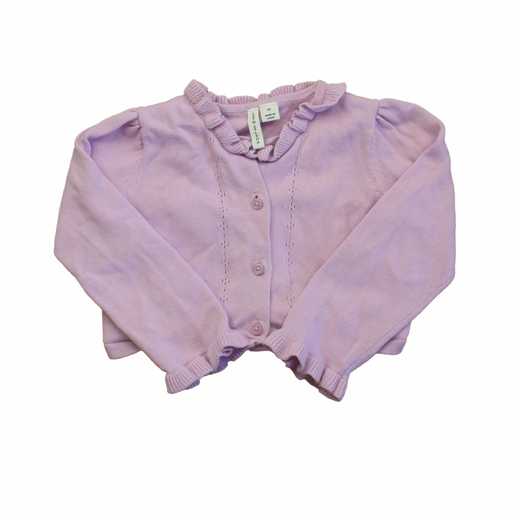 Janie and Jack Girls Purple Cardigan girls knit pullovers, cardigan sweaters girls