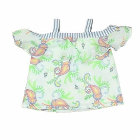 Janie and Jack Girls White | Green | Pink | Blue Blouse ruffle tops girls, long sleeve tees girls