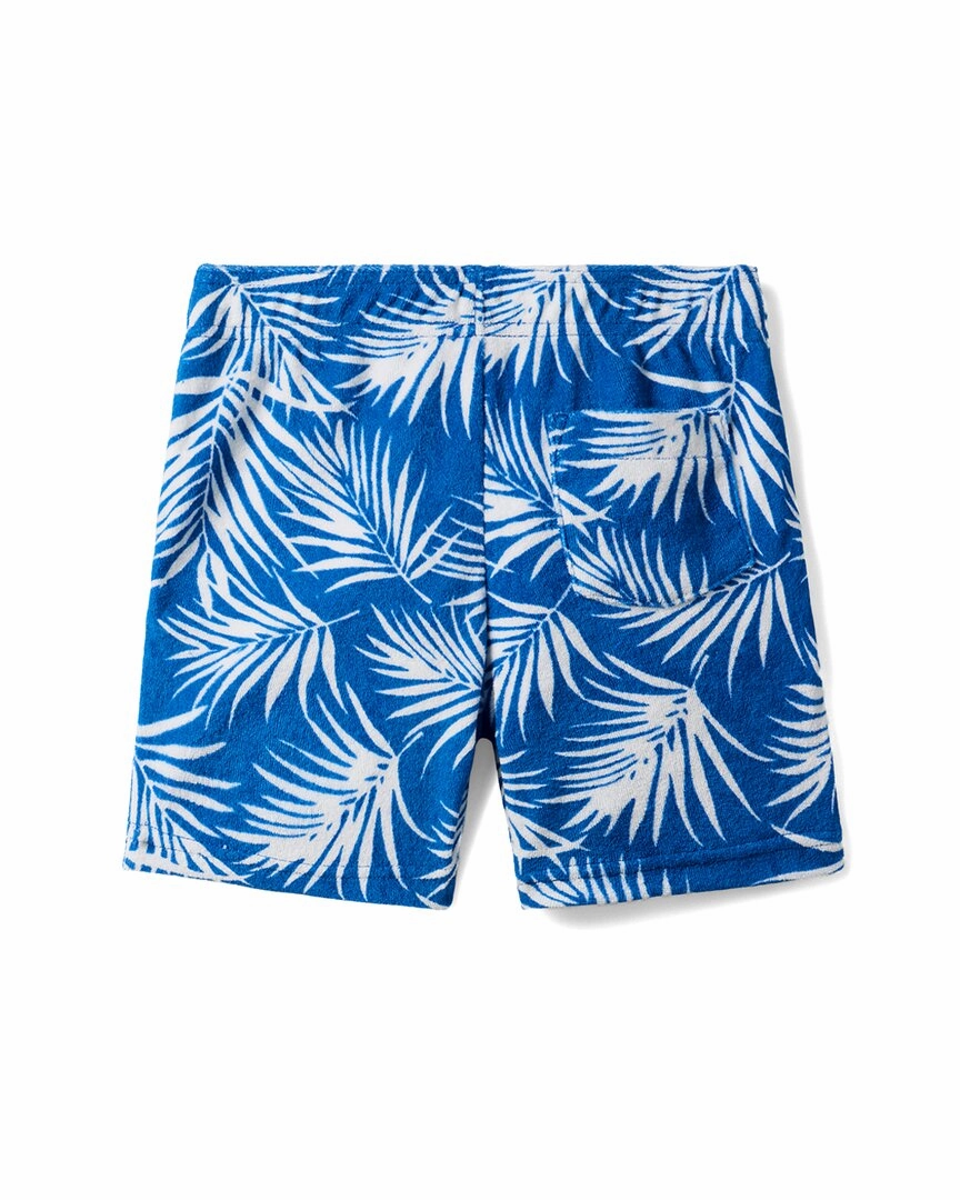 Janie and Jack Palm Terry Pull-On Short Boys Drawstring Athletic Shorts