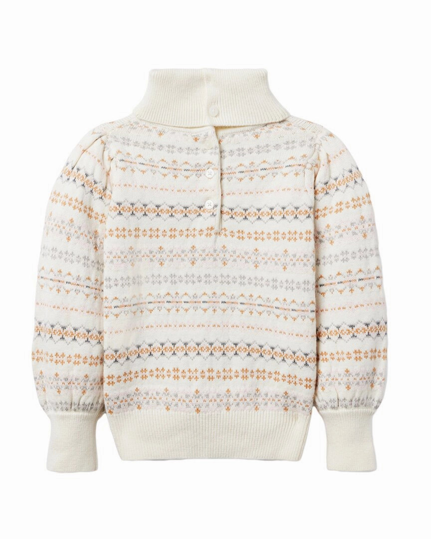 Janie and Jack The Fairisle Turtleneck Sweater Girls Tunic Top