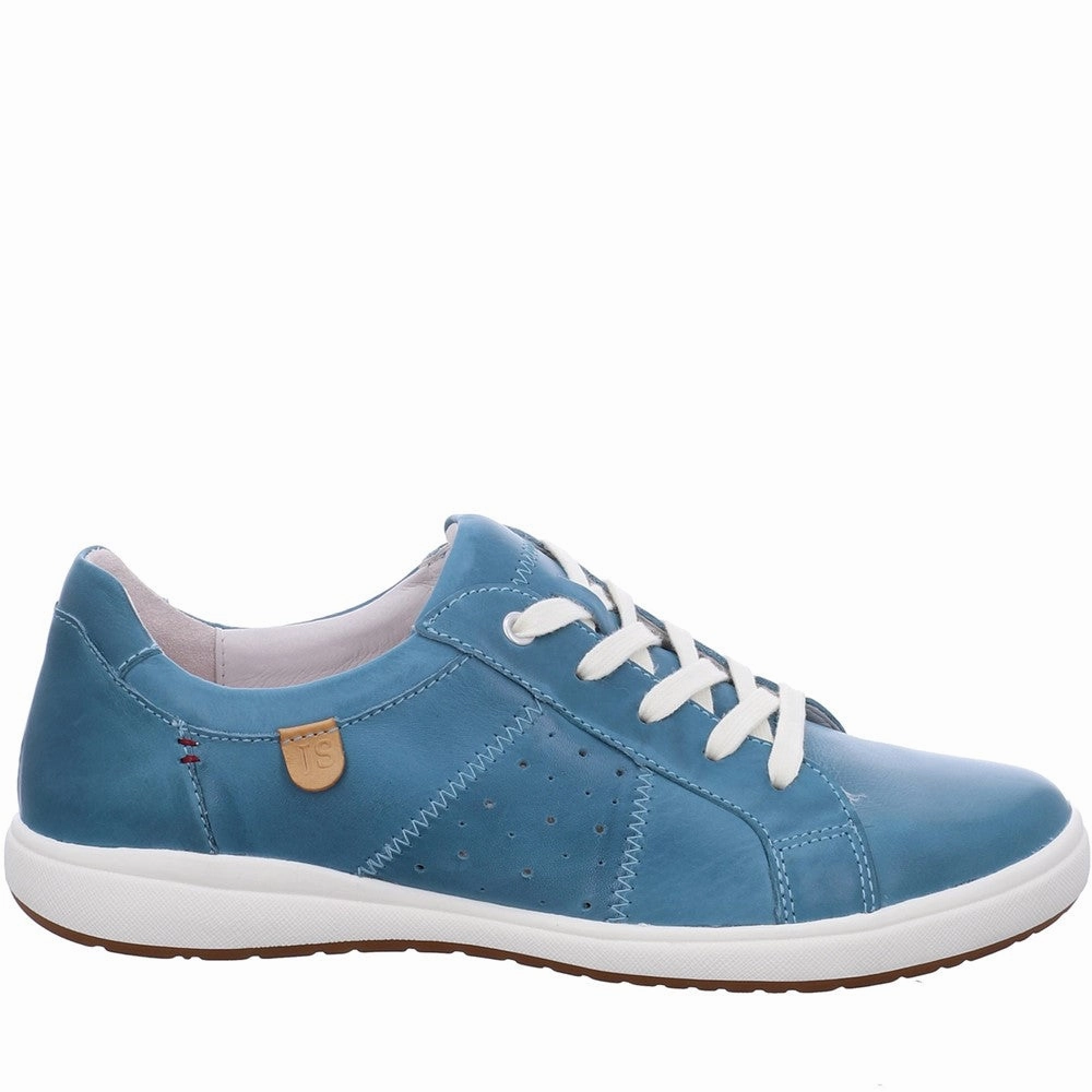 Josef Seibel Caren leather trainer Women's Sneakers Casual Walking Shoes