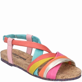 Josef Seibel Henriette leather sandal Lightweight Running Shoes,Slip On Athletic Shoes,Breathable Workout Shoes