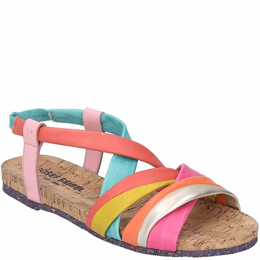 Josef Seibel Henriette leather sandal Lightweight Running Shoes,Slip On Athletic Shoes,Breathable Workout Shoes