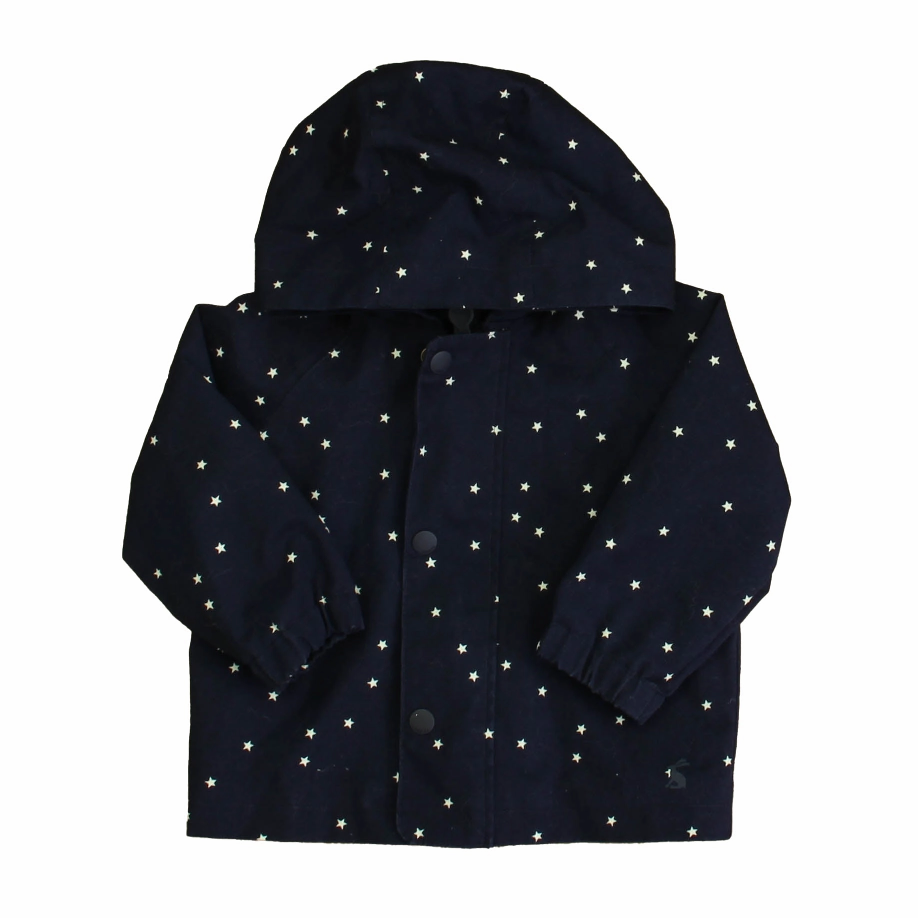 Joules Girls Navy | White Stars Jacket girls trench coats, waterproof jackets girls