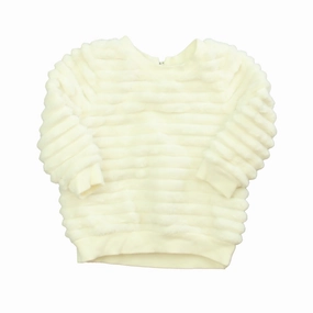 Juicy Couture Girls White Sweatshirt ruffle tops girls, long sleeve tees girls