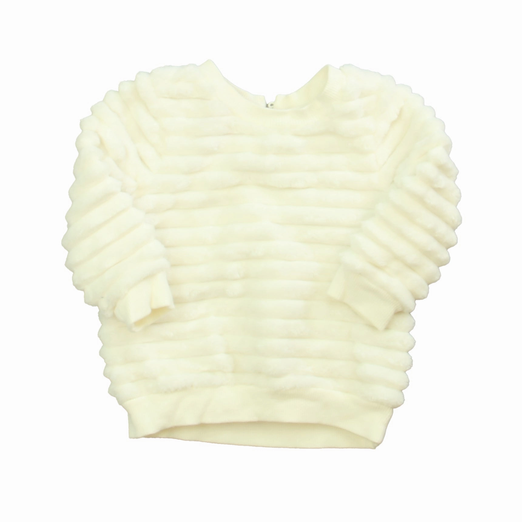 Juicy Couture Girls White Sweatshirt ruffle tops girls, long sleeve tees girls