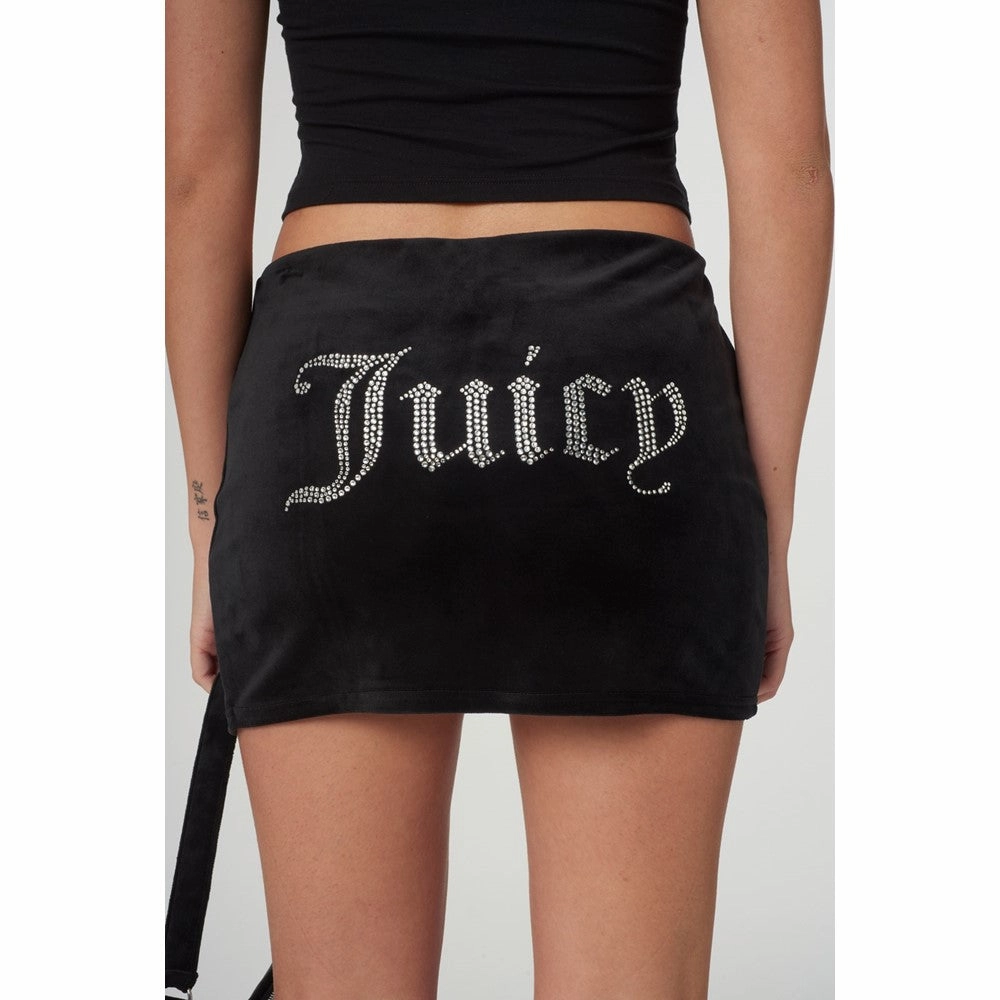 Juicy Couture Maxy Classic Velour Skirt Women's Sneakers Casual Walking Shoes