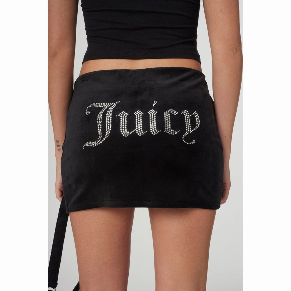 Juicy Couture Maxy Classic Velour Skirt Women's Sneakers Casual Walking Shoes