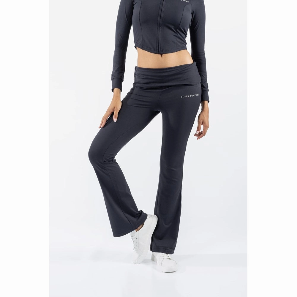 Juicy Couture Roll Down Flare Pant Lightweight Running Shoes,Slip On Athletic Shoes,Breathable Workout Shoes
