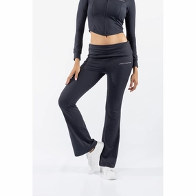 Juicy Couture Roll Down Flare Pant Lightweight Running Shoes,Slip On Athletic Shoes,Breathable Workout Shoes