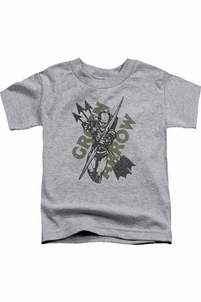 Justice League of America Archers Arrows Short Sleeve Juvenile Tee / T-Shirt graphic tees for boys, polo shirts boys