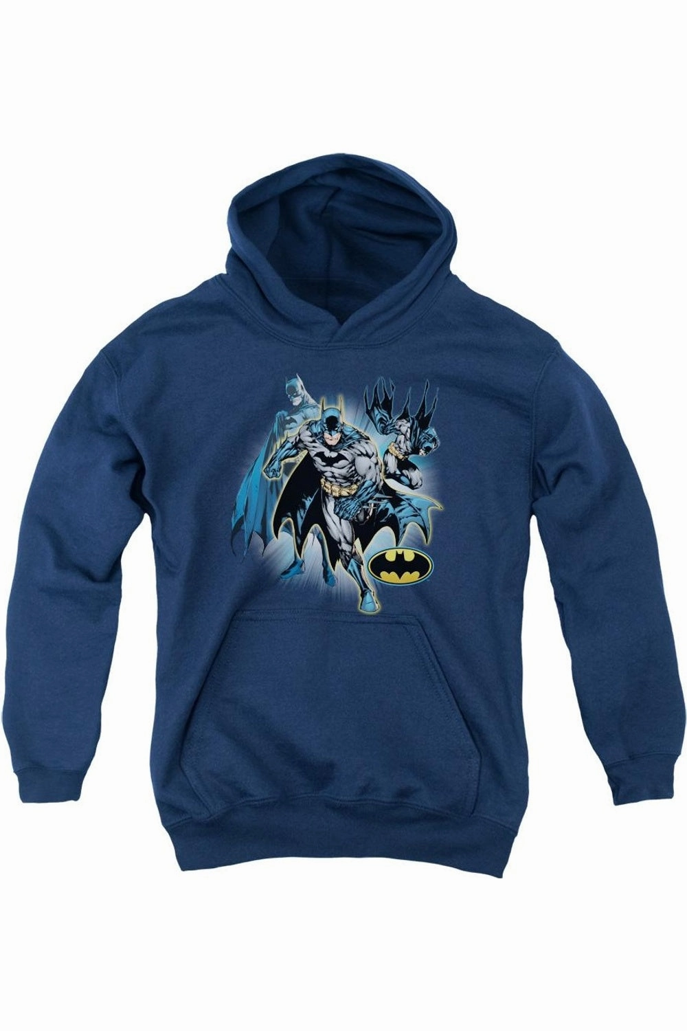 Justice League of America Batman Collage Youth Pull Over Hoodie / Hooded Sweatshirt graphic tees for boys, polo shirts boys