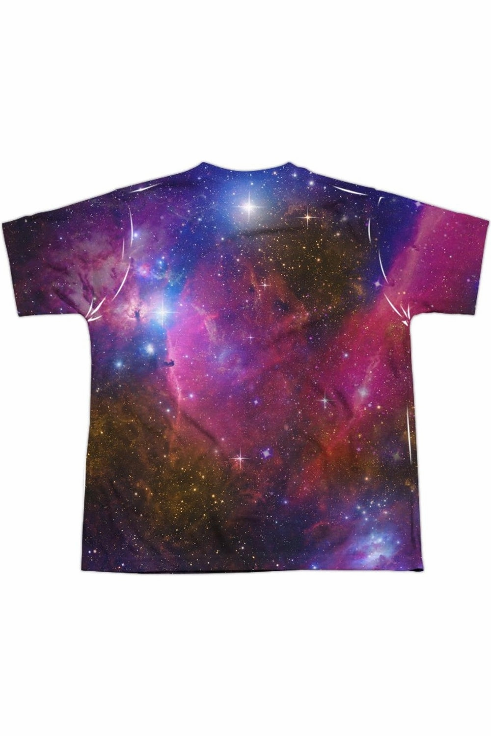 Justice League of America Flash Galaxy (Front/Back Print) Short Sleeve Youth Poly Crew Tee / T-Shirt Boys Henley T Shirt