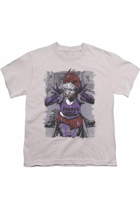 Justice League of America Jokers Daughter Short Sleeve Youth Tee / T-Shirt graphic tees for boys, polo shirts boys