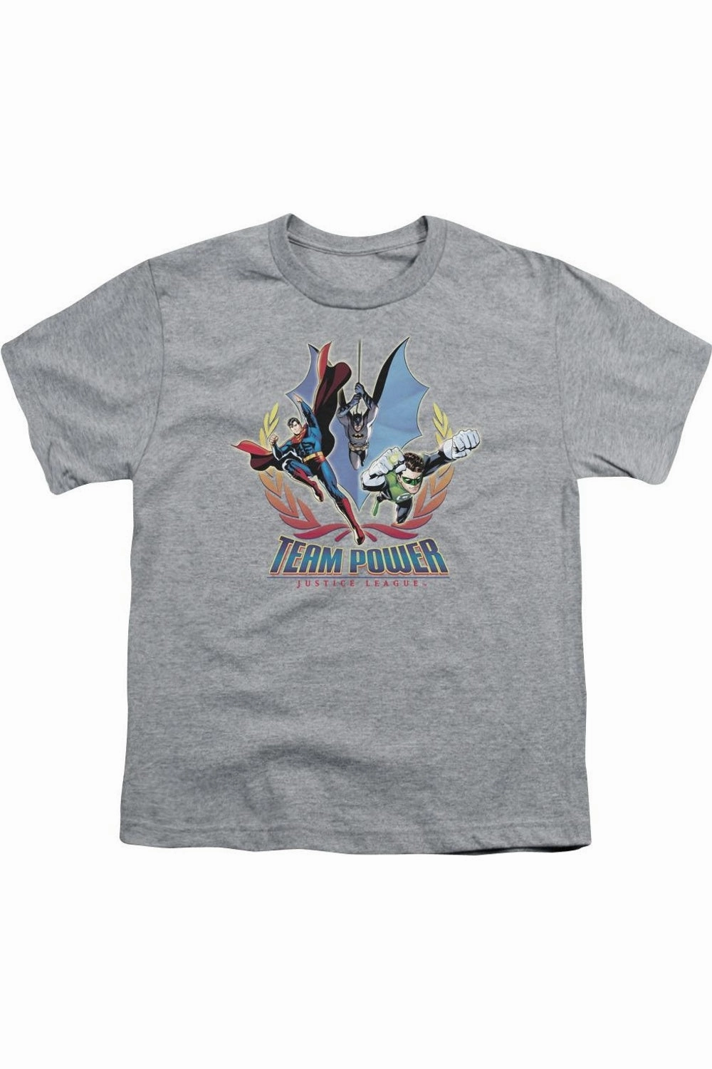 Justice League of America Team Power Short Sleeve Youth Tee / T-Shirt graphic tees for boys, polo shirts boys