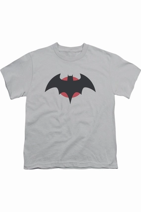Justice League of America Thomas Wayne Short Sleeve Youth Tee / T-Shirt graphic tees for boys, polo shirts boys