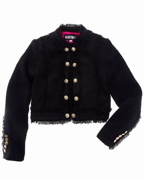 KatieJnyc Samantha Boucle Jacket girls trench coats, waterproof jackets girls