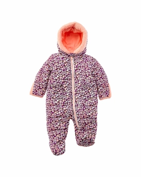 Kensie Ditzy Print Quilted Pram girls trench coats, waterproof jackets girls