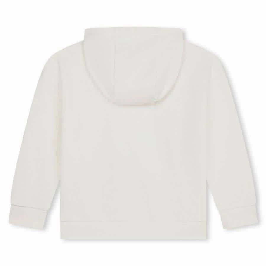 Kenzo Boys Graphic-Print Cotton Hoodie Boys Half Zip Pullover