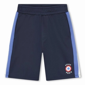 Kenzo Boys Target Logo Bermuda Shorts boys athletic shorts, cargo shorts boys