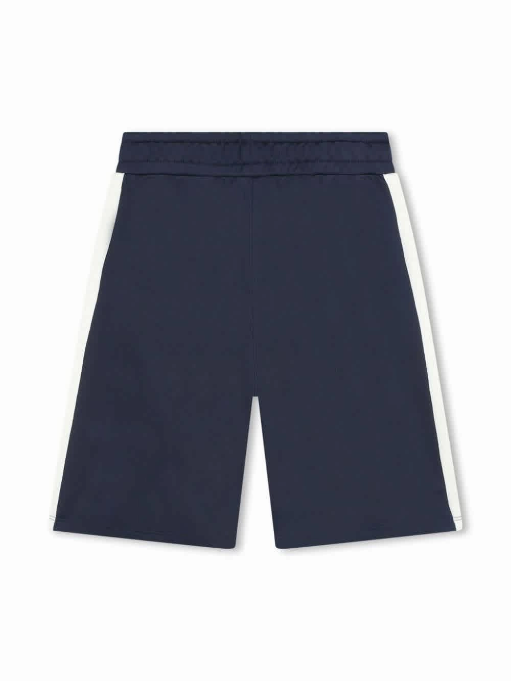 Kenzo Boys Target Logo Bermuda Shorts Boys Drawstring Athletic Shorts