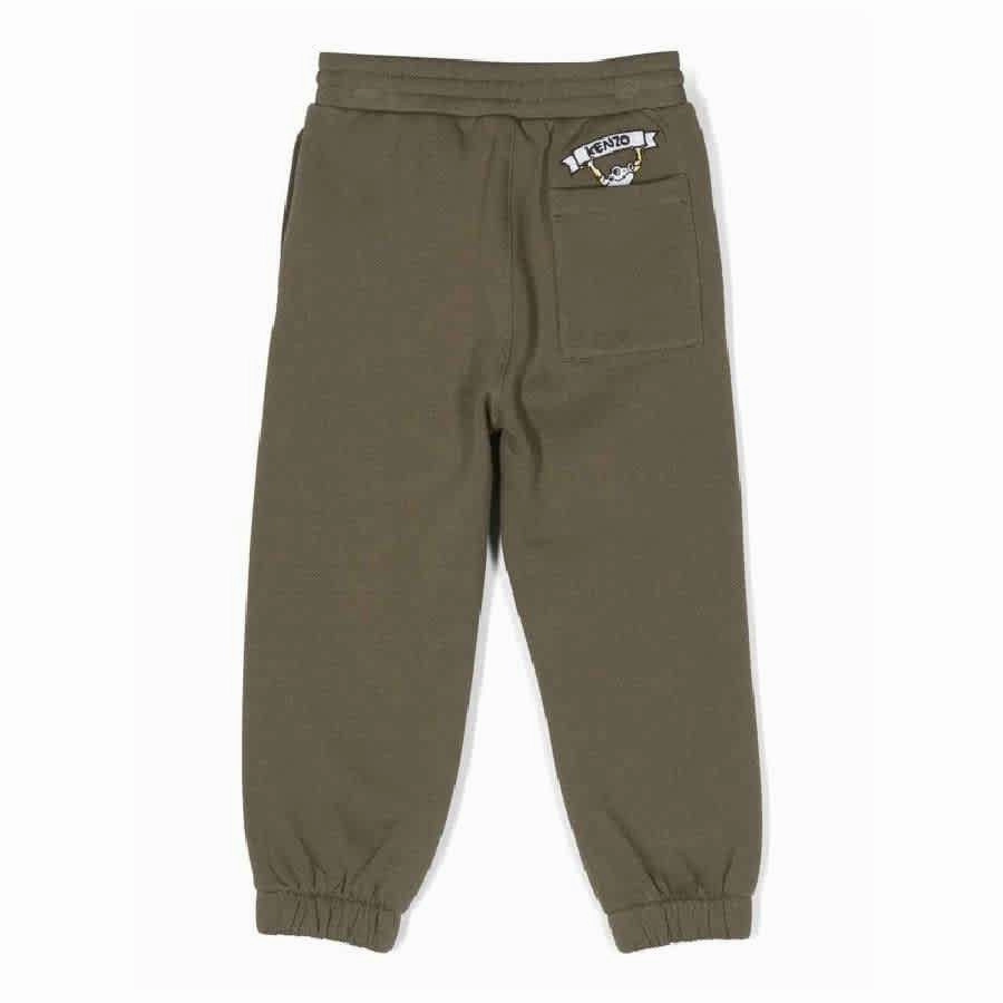 Kenzo Kids Logo-Patch Jogging Pants Girls Seamless Sportswear