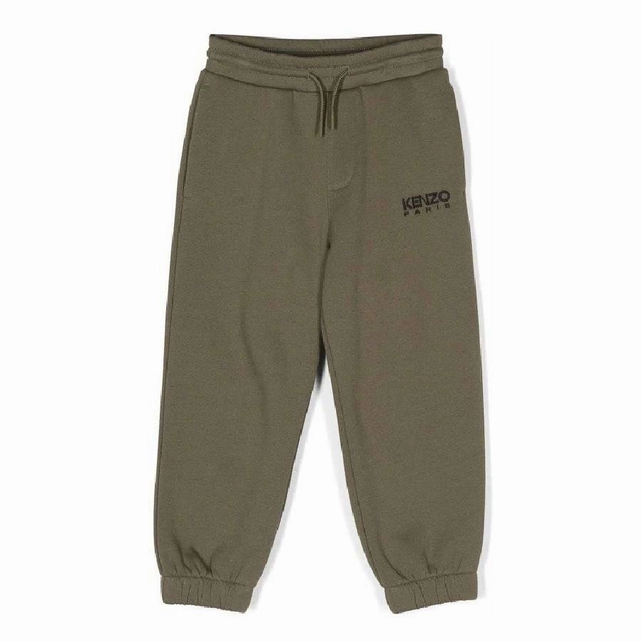 Kenzo Kids Logo-Patch Jogging Pants girls workout sets, yoga pants girls