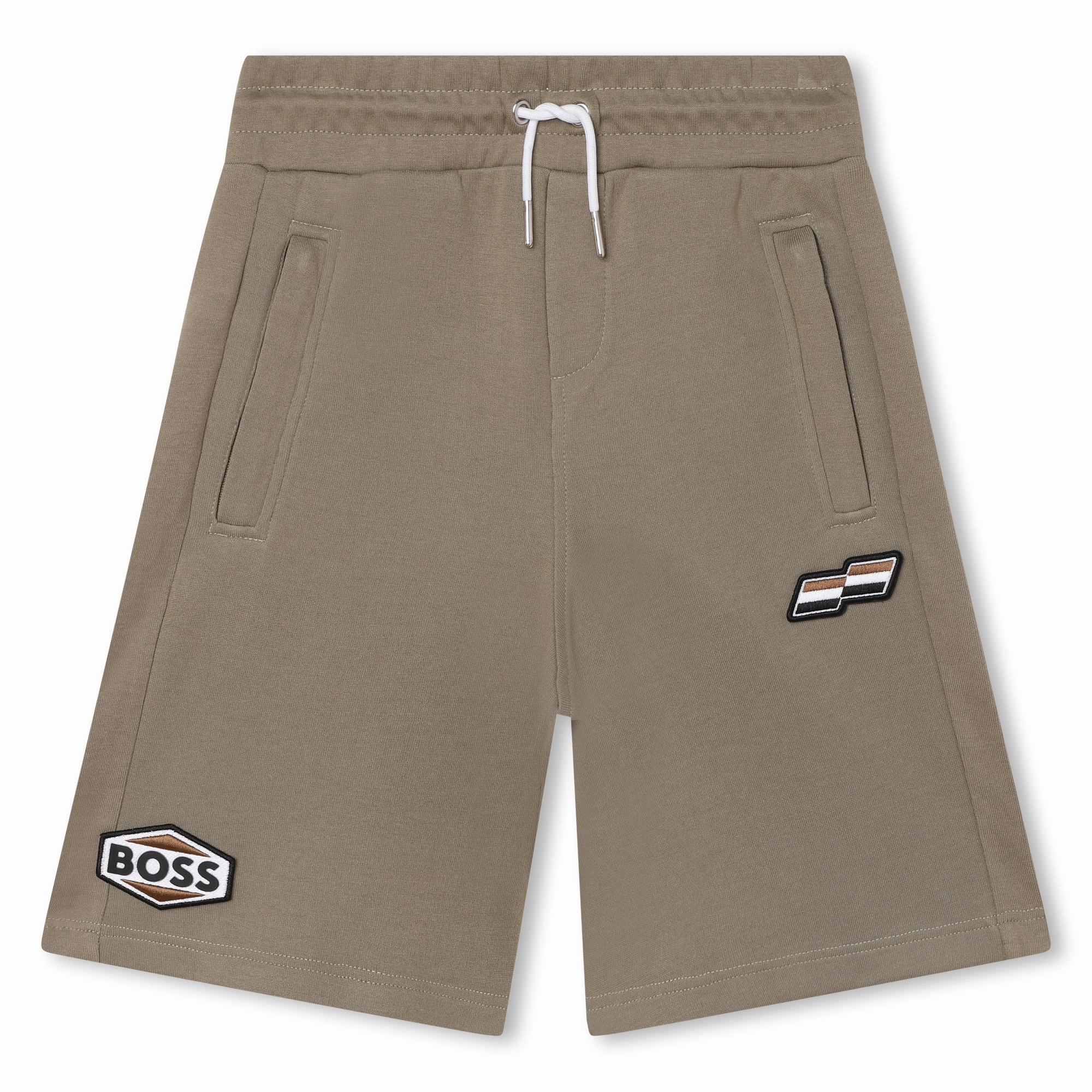 Khaki Green Cotton Shorts boys athletic shorts, cargo shorts boys