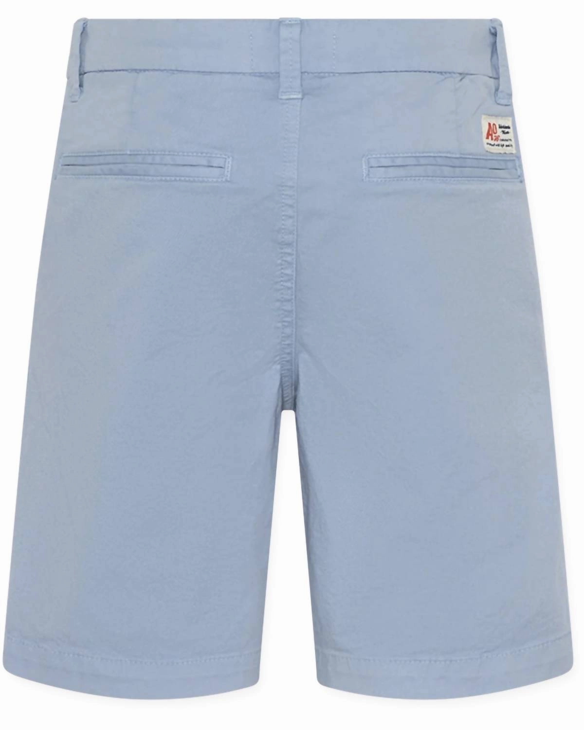 Kid's Barry Chino Shorts In Sky Blue Boys Drawstring Athletic Shorts