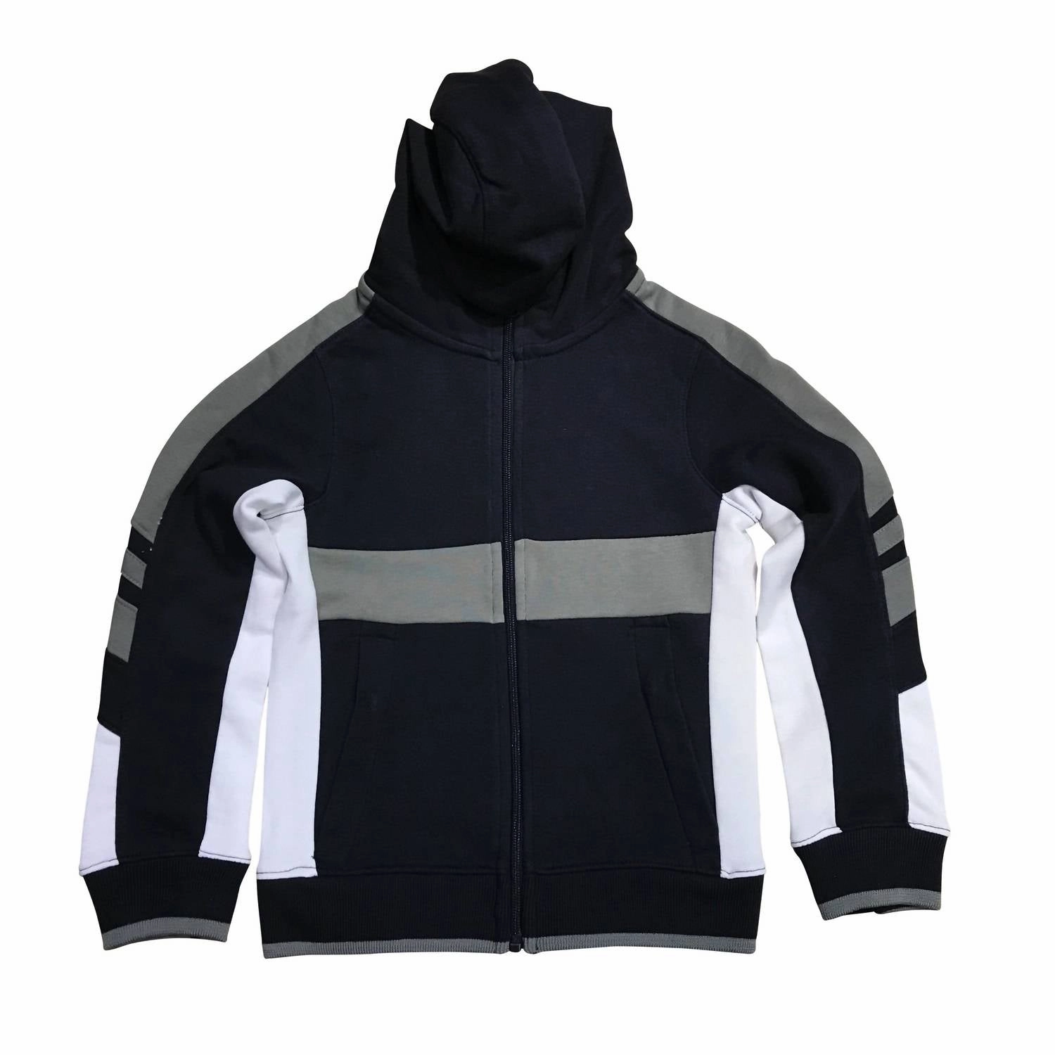 Kid's Jordan Craig Roma Track Hoodie In Navy graphic tees for boys, polo shirts boys