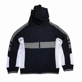 Kid's Jordan Craig Roma Track Hoodie In Navy graphic tees for boys, polo shirts boys