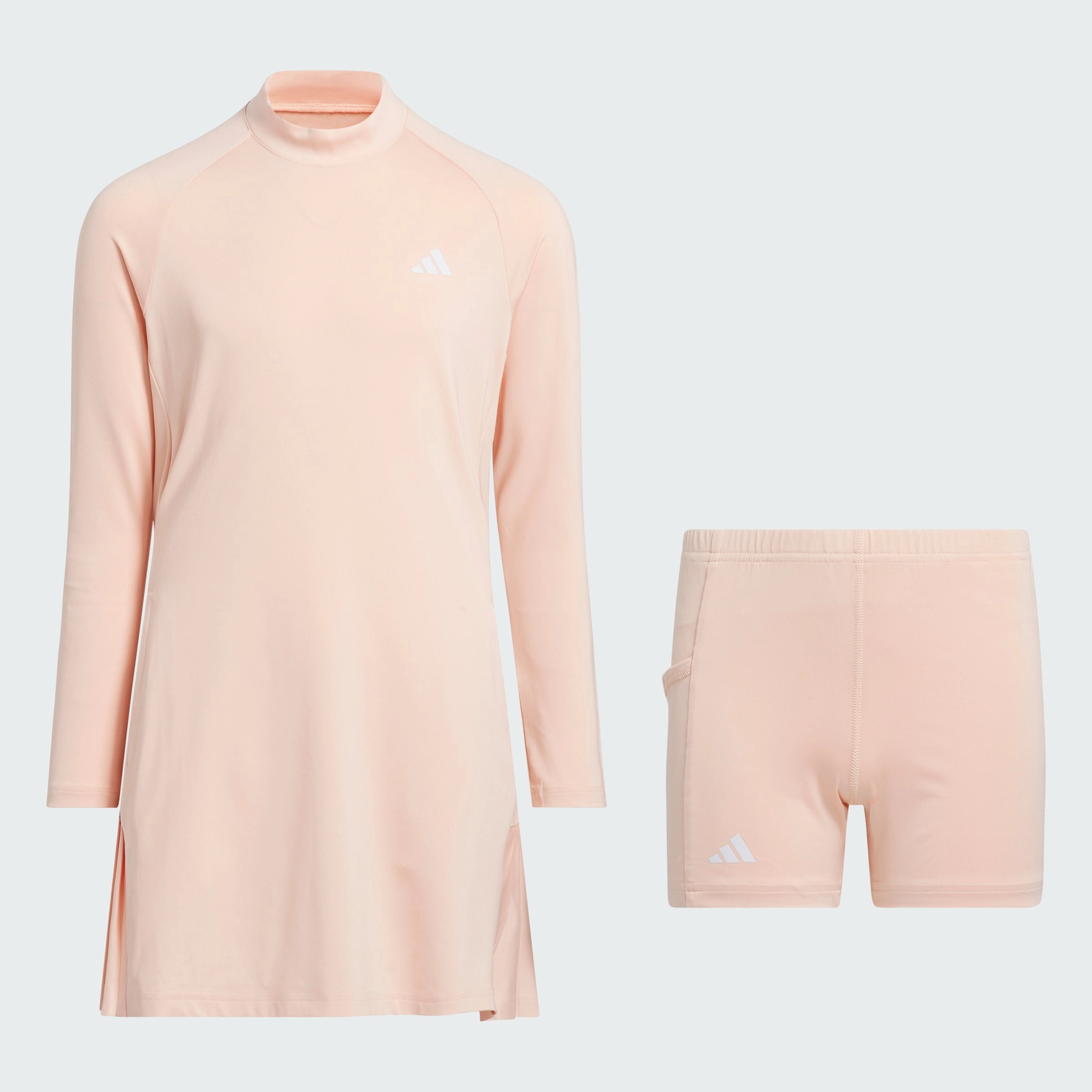 Kids' adidas AEROREADY Long Sleeve Dress Kids girls workout sets, yoga pants girls