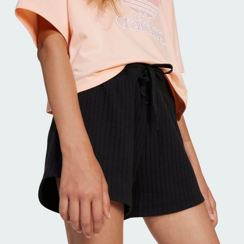 Kids' adidas Ribbed Shorts Kids Girls Seamless Sportswear
