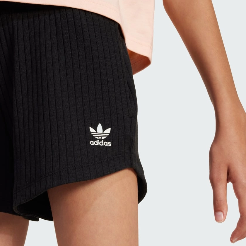 Kids' adidas Ribbed Shorts Kids Girls Seamless Sportswear