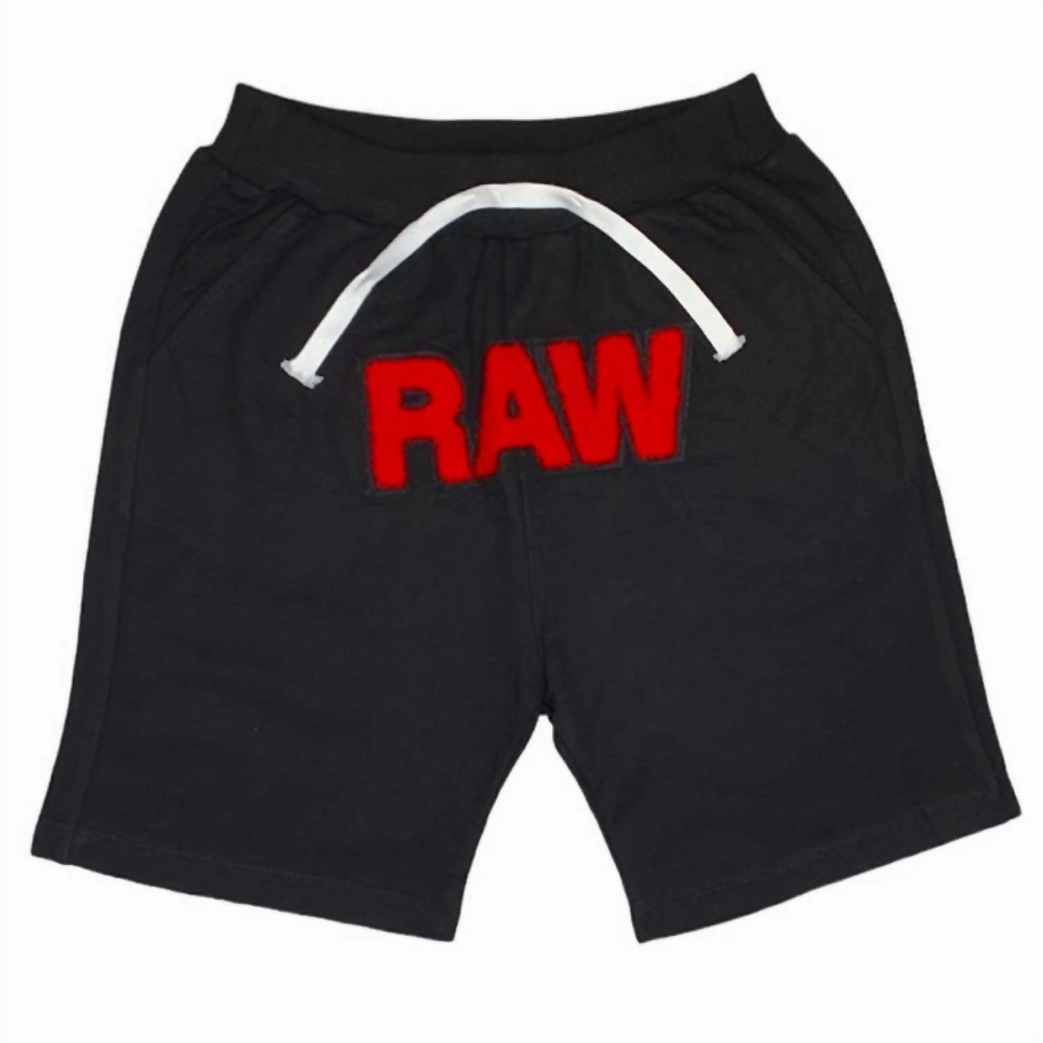 Kids' Fleece Short In Black boys athletic shorts, cargo shorts boys