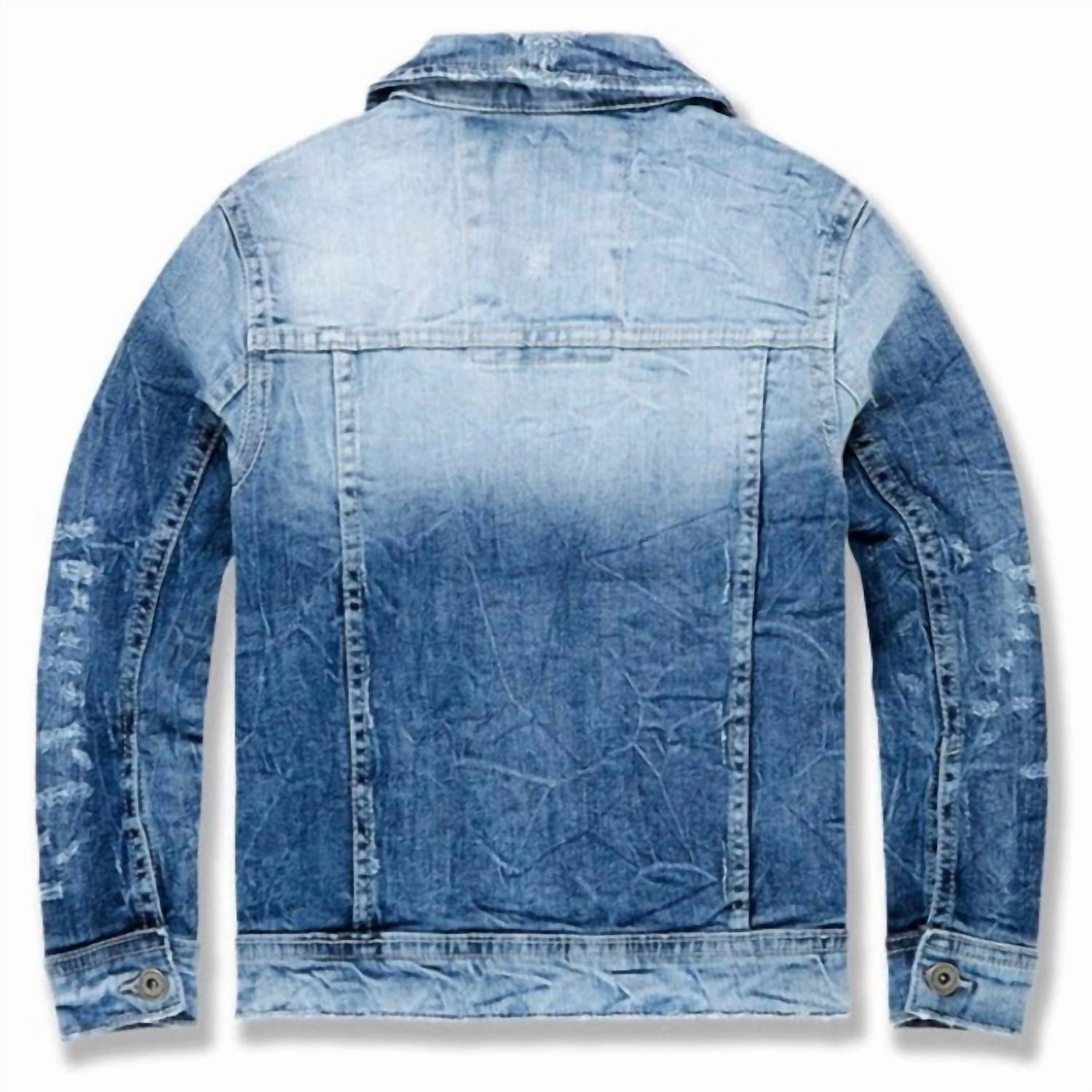 Kids' Hamilton Denim Trucker Jacket In Aged Wash Boys Waterproof Parka