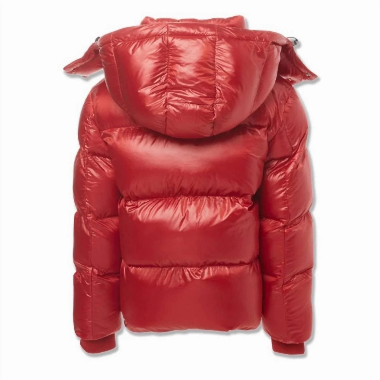 Kids Astoria Bubble Jacket In Red Boys Waterproof Parka