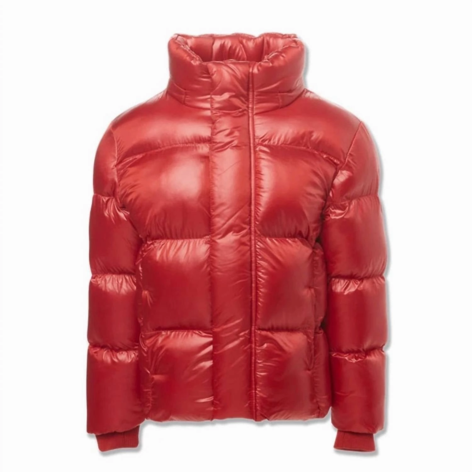 Kids Astoria Bubble Jacket In Red Boys Waterproof Parka