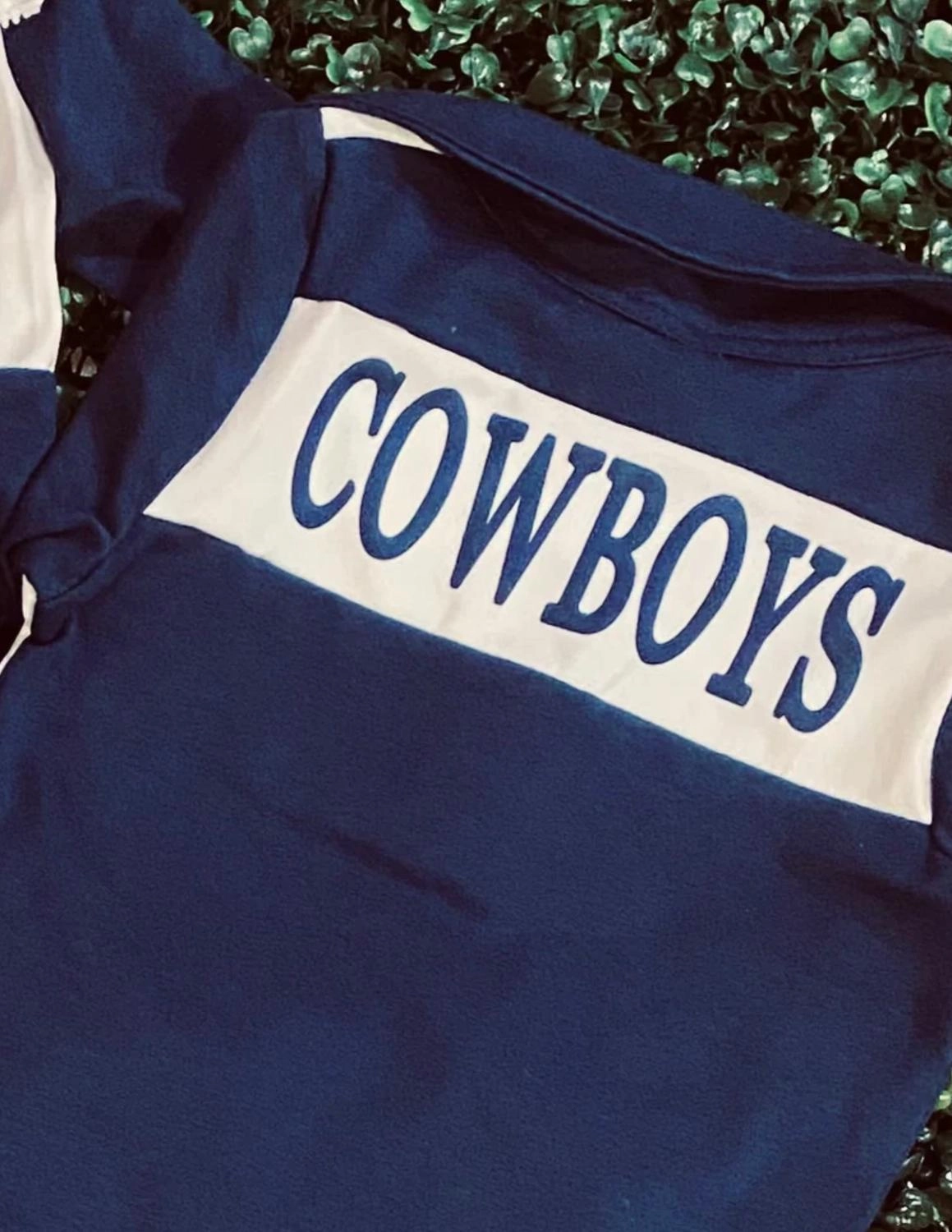 Kids Dallas Cowboys Pullover In Blue Boys Waterproof Parka